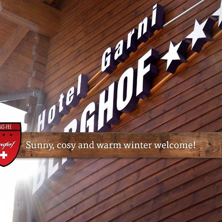 Berghof Garni - The Dom Collection Saas-Fee Exterior foto