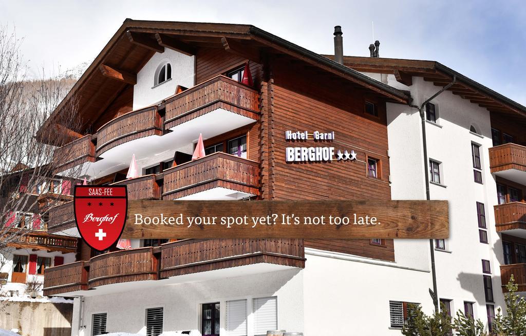 Berghof Garni - The Dom Collection Saas-Fee Exterior foto