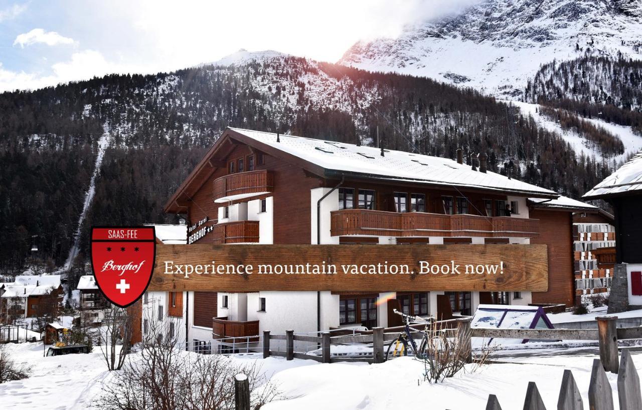 Berghof Garni - The Dom Collection Saas-Fee Exterior foto