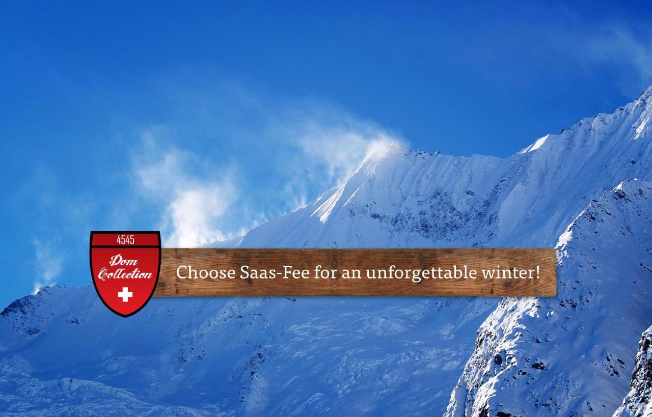 Berghof Garni - The Dom Collection Saas-Fee Exterior foto