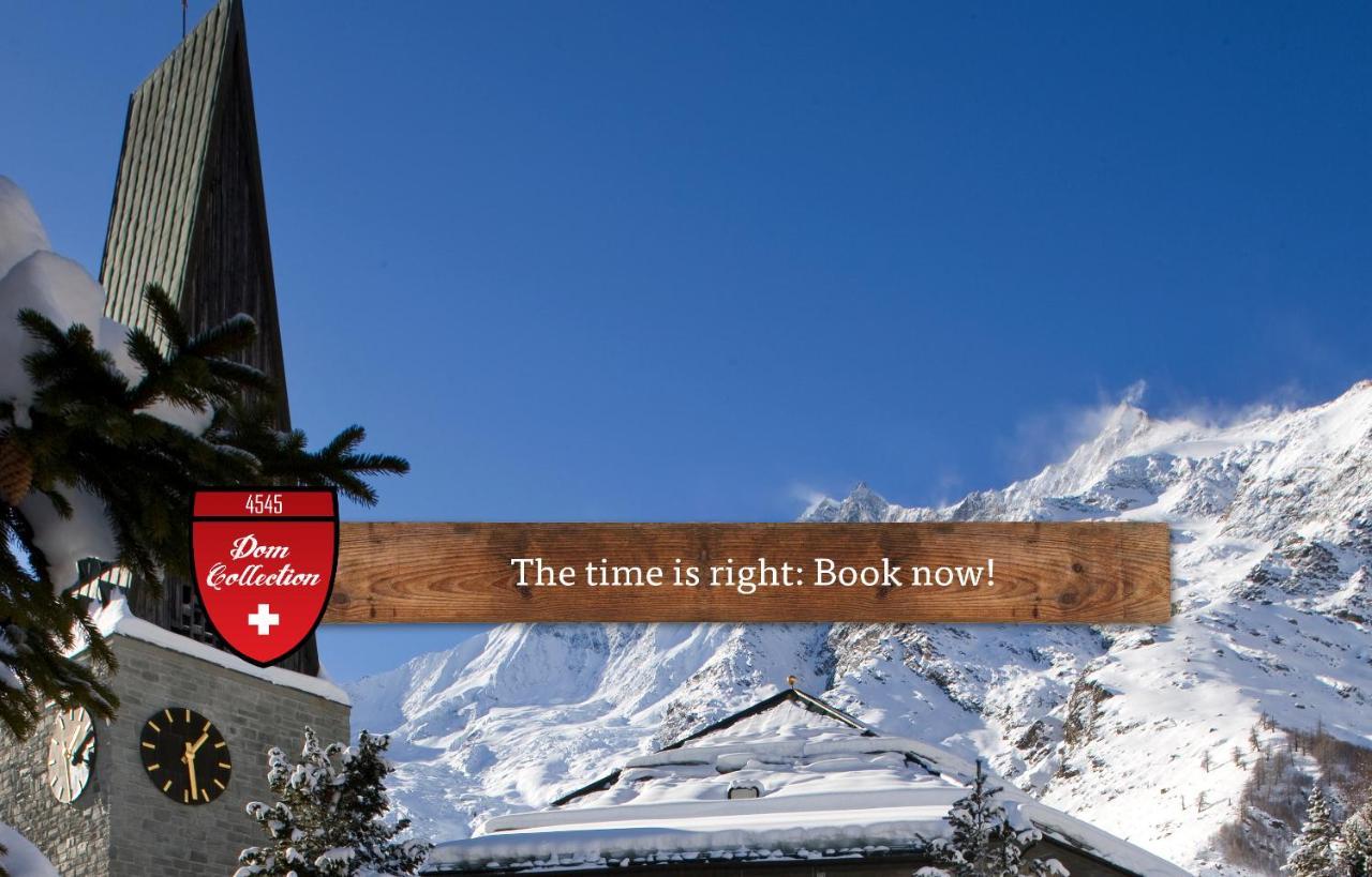 Berghof Garni - The Dom Collection Saas-Fee Exterior foto