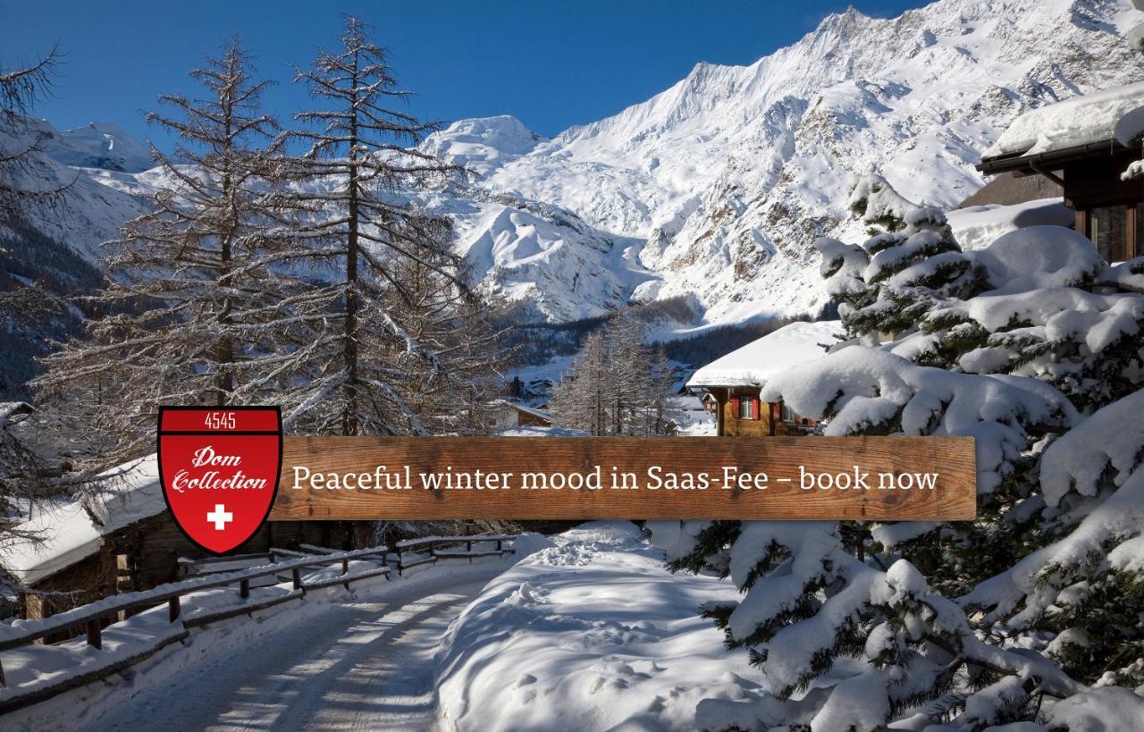 Berghof Garni - The Dom Collection Saas-Fee Exterior foto